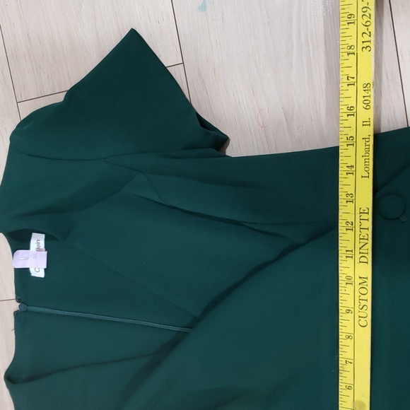 Calvin Klein Deep Green Midi Dress Womens Size 8 - Picture 4 of 8